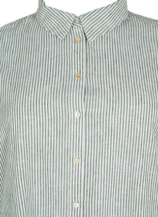 Long shirt with short sleeves, Black Forest Stripe, Packshot image number 2