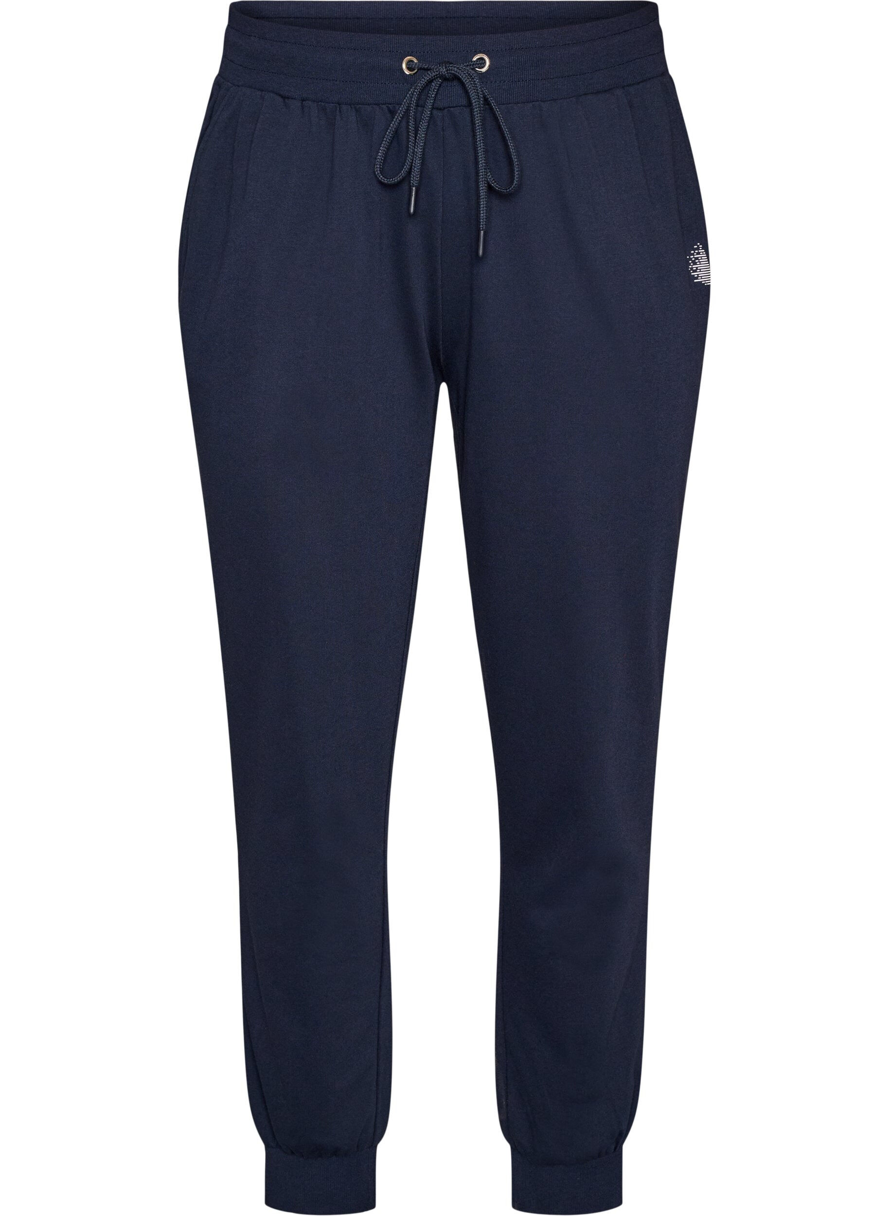 Loose workout trousers with pockets