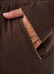 Organic cotton pyjama top with eyelet embroidery, Brown, Model image number 3