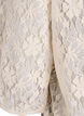 Lace blouse with 3/4 sleeves, Vanilla, Packshot image number 3