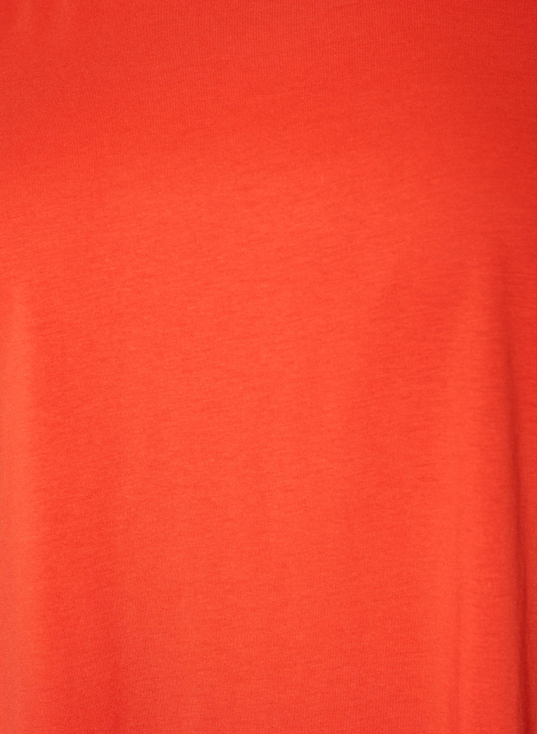 ZizzifashionShort-sleeved cotton blend T-shirt, Orange, Packshot image number 2