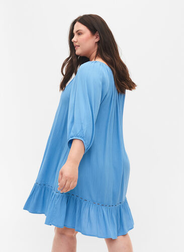 Viscose dress with 3/4 sleeves, Pacific Coast, Model image number 1