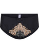 Tai briefs with lace, Black, Packshot image number 0