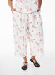 Culotte trousers with print, , Model image number 2
