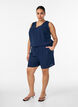 Shorts with pockets and elastic waistband, Blue, Model image number 1