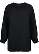 Long-sleeved tunic with smock, Black, Packshot image number 0