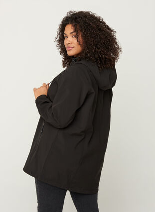 Softshell jacket, Black, Model image number 2