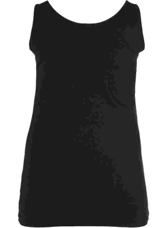 Basic top, Black, Packshot image number 1