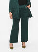 Loose viscose pants with tone-on-tone print, Ponderosa Pine, Model image number 2