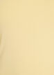 Solid color basic top in cotton, Yellow, Packshot image number 2