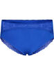Microfiber panties with floral lace, Blue, Packshot image number 0