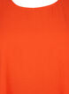 Short-sleeved blouse with wrinkles, Orange.com, Packshot image number 2