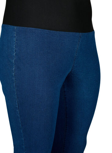 FLASH - Jeggings with wide elastic waistband, Dark blue, Packshot image number 2