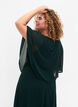 A-line maxi dress with short sleeves, Scarab, Model image number 3