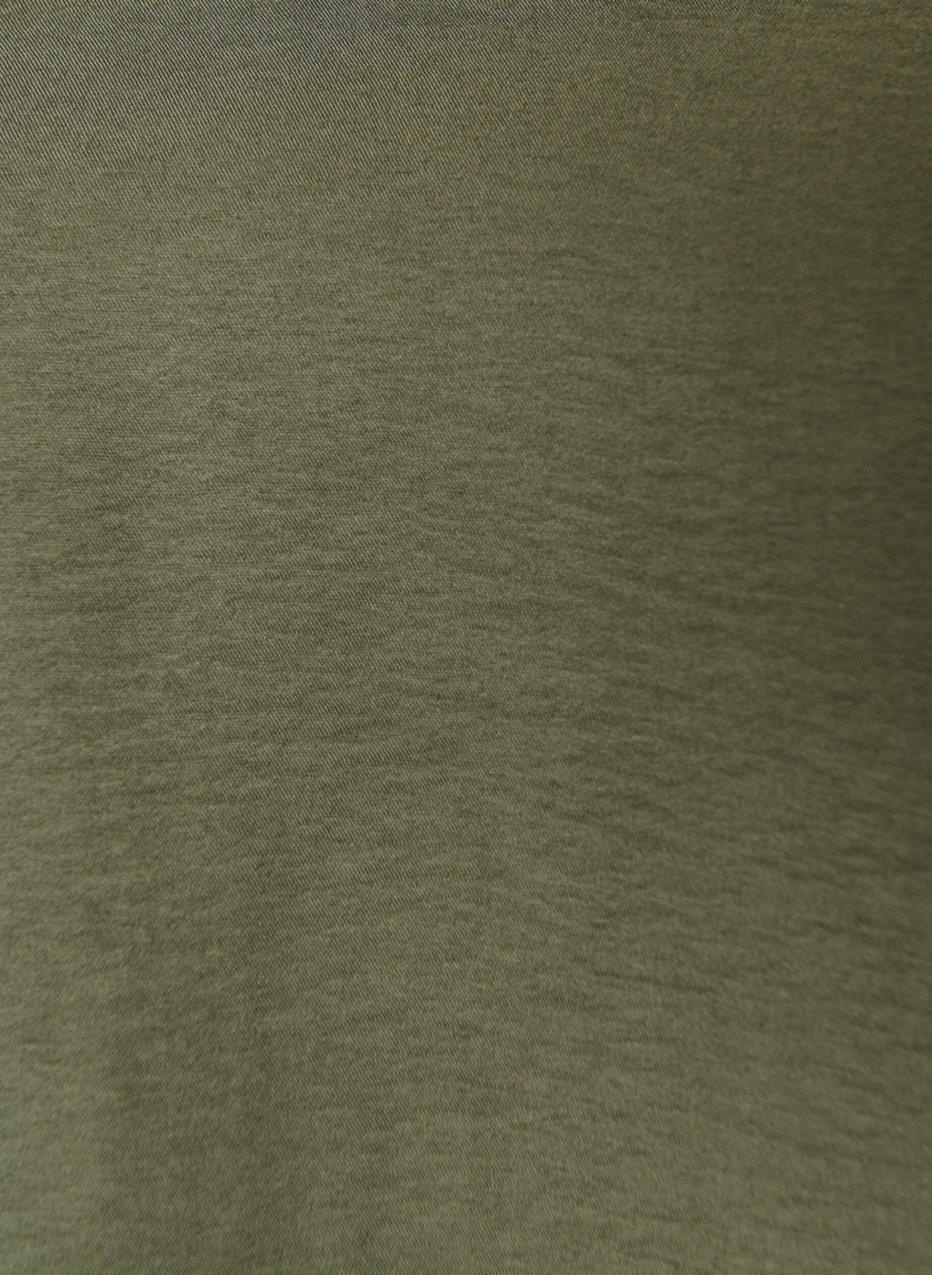 ZizzifashionTunic with balloon sleeves and a V-neck, Green, Packshot image number 2