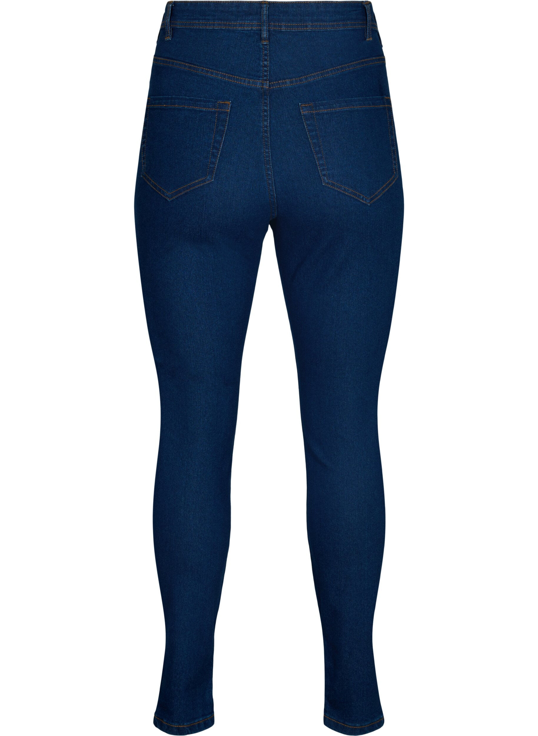 Zizzifashion Jeans with super slim fit, Blue, Packshot image number 1
