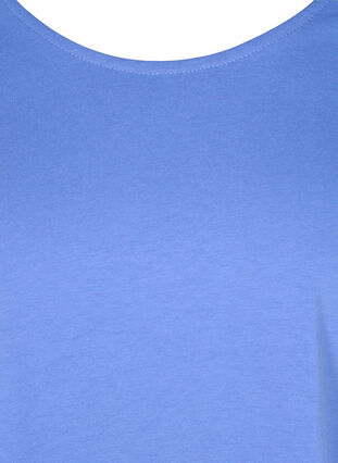 Cotton mix t-shirt, Ultramarine, Packshot image number 2