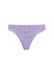 G-string briefs with lace and a regular waist, Purple, Packshot image number 0