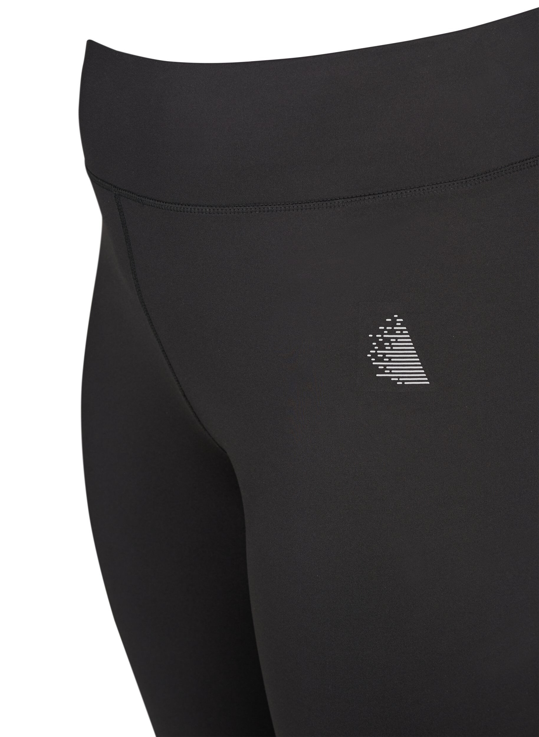 ZizzifashionCropped basic workout leggings, Black, Packshot image number 2