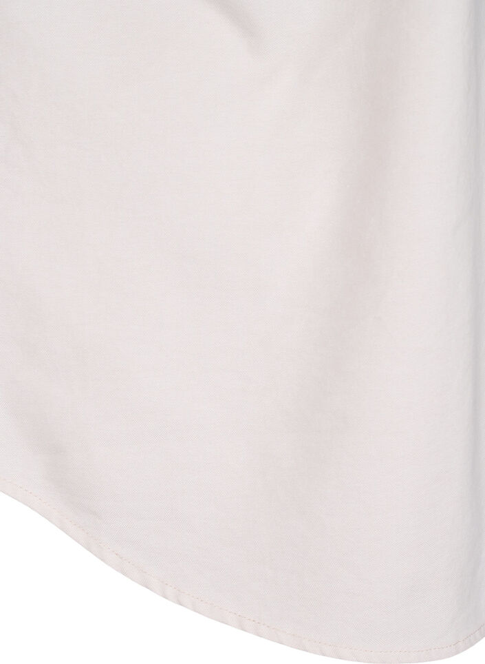 Long-sleeved cotton shirt, Beige, Packshot image number 3