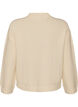 Jumper with a cable knit pattern, Vanilla, Packshot image number 1