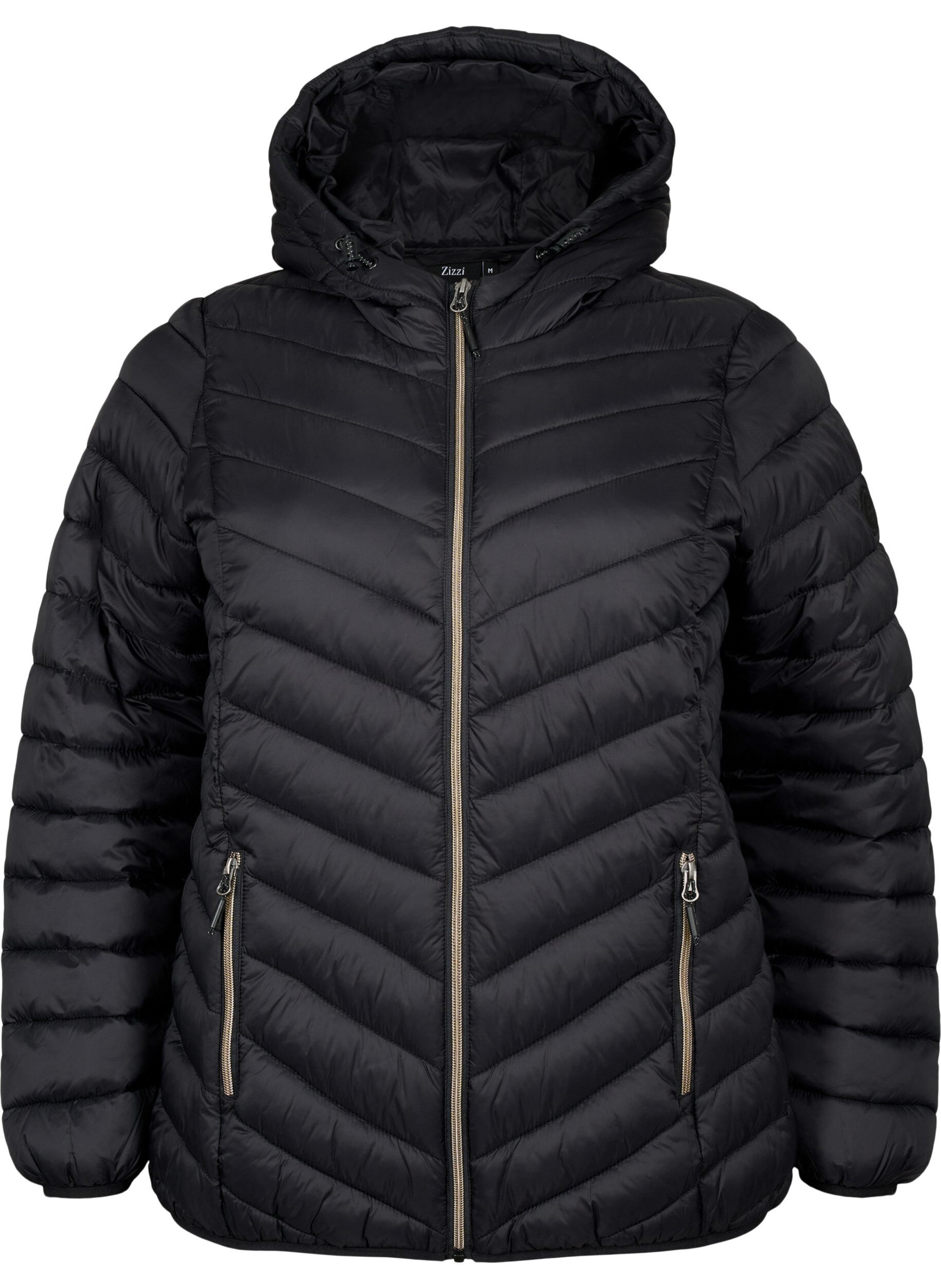 ZizzifashionLightweight jacket with hood, Black, Packshot image number 0