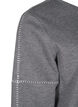 Sweatshirt with contrast stitching, Medium Grey Mél, Packshot image number 3