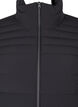 Short puffer jacket with pockets, Black, Packshot image number 2