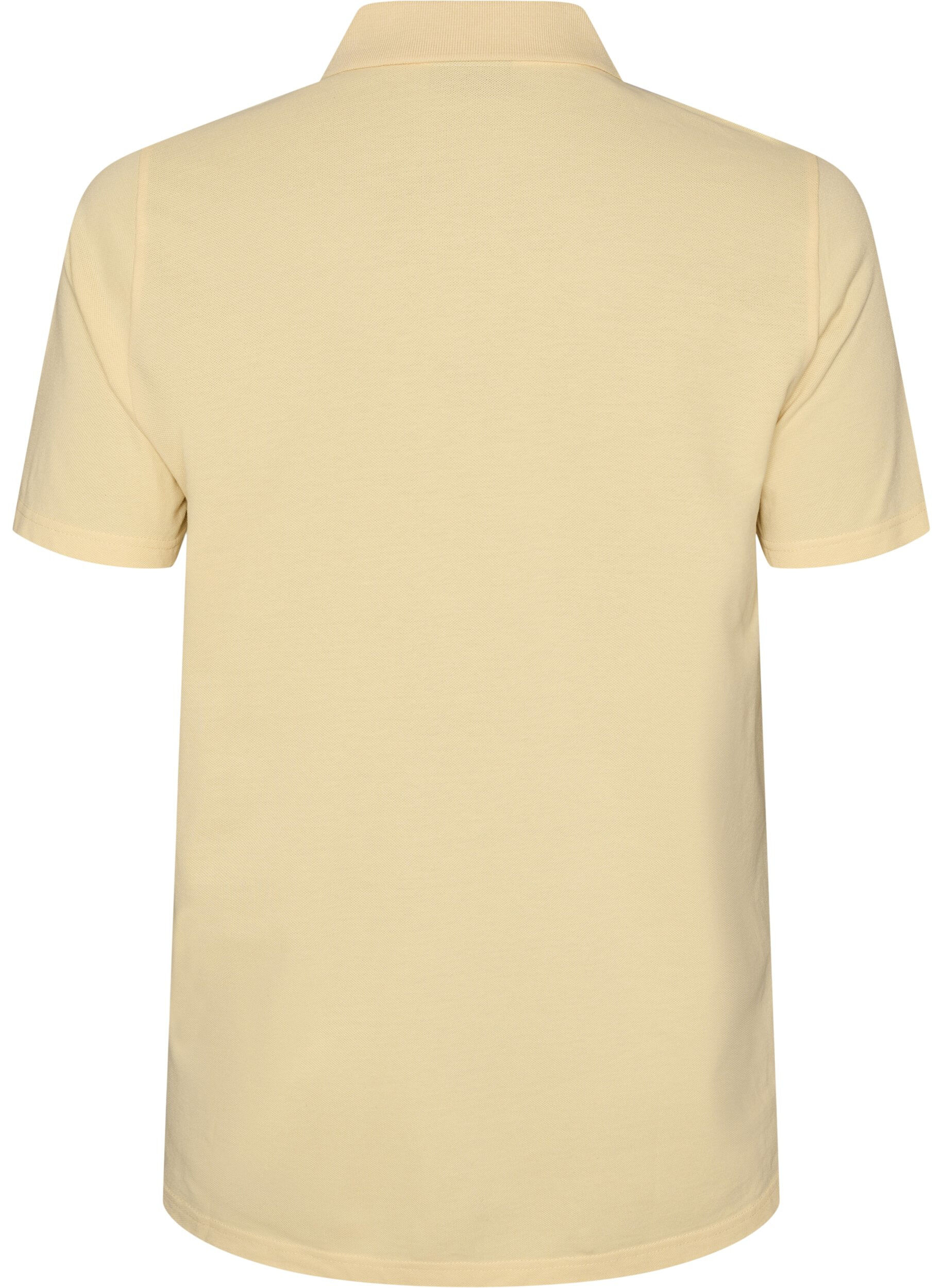 Zizzifashion Polo shirt with short sleeves, Yellow, Packshot image number 1