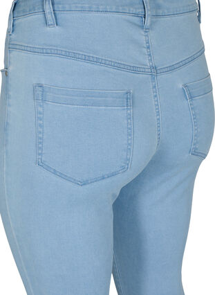 Super slim Amy jeans with high waist, Ex Lt Blue, Packshot image number 3