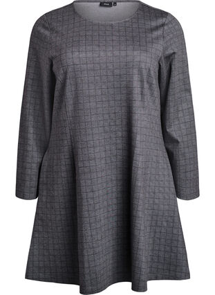 grey pattern dress Ramy Brook Luciana Lace Appliqu Midi Dress - Heather Grey