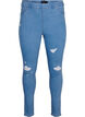 Ripped jeggings, Light Blue, Packshot image number 0