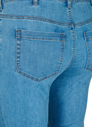 Amy jeans with a high waist and super slim fit, Light Blue, Packshot image number 3