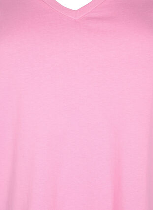 2-pack basic cotton t-shirt, Rosebloom / Black, Packshot image number 2