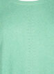 Knitted blouse with round neck, Light G. Green Mel., Packshot image number 2