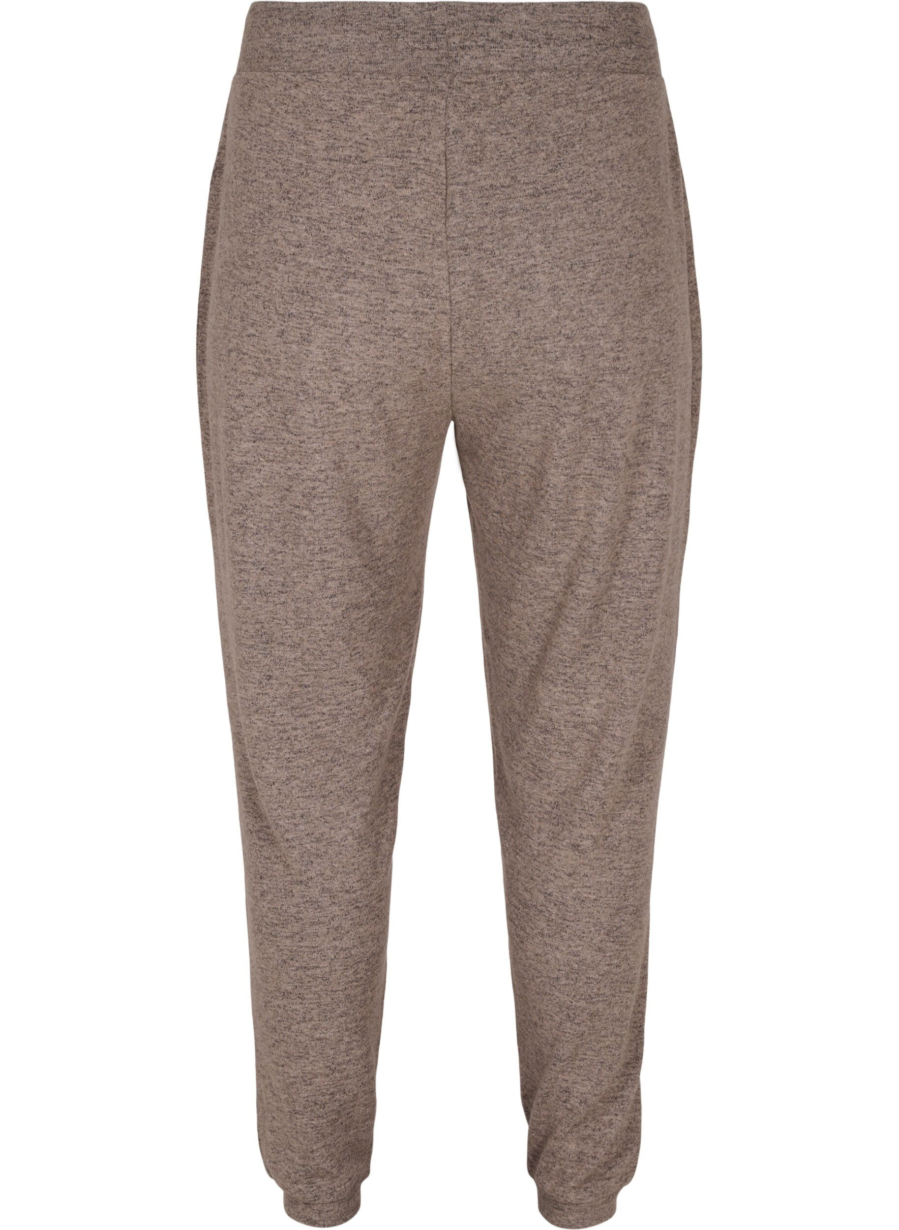 Zizzifashion Loose trousers in a viscose blend, Falcon Melange, Packshot image number 1
