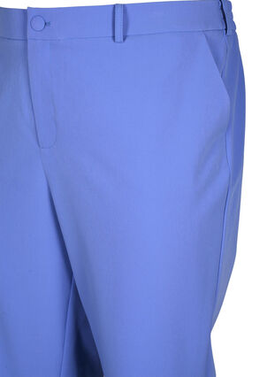 Straight leg trousers with pockets, Wedgewood, Packshot image number 2