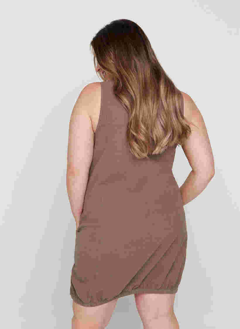Sleeveless cotton dress, Falcon, Model image number 1