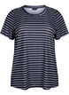 FLASH - T-shirt with stripes, Night S. W. Stripe, Packshot image number 0