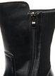 Chelsea boot with a chunky sole and ribbed panels, Black, Packshot image number 3