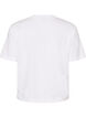 Boxy cotton T-shirt, White, Packshot image number 1