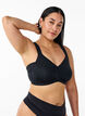 Comfort bra with padded straps, Black, Model image number 0