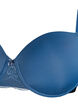 Moulded bra with mesh, Blue, Packshot image number 2