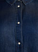 Short-sleeved denim-look lyocell shirt, Blue, Packshot image number 2