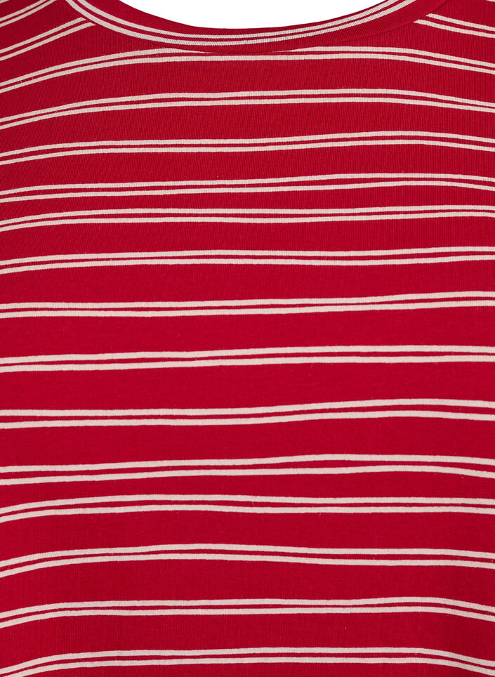 Striped T-shirt, Red, Packshot image number 2