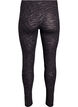 Viscose leggings with print, Black, Packshot image number 1