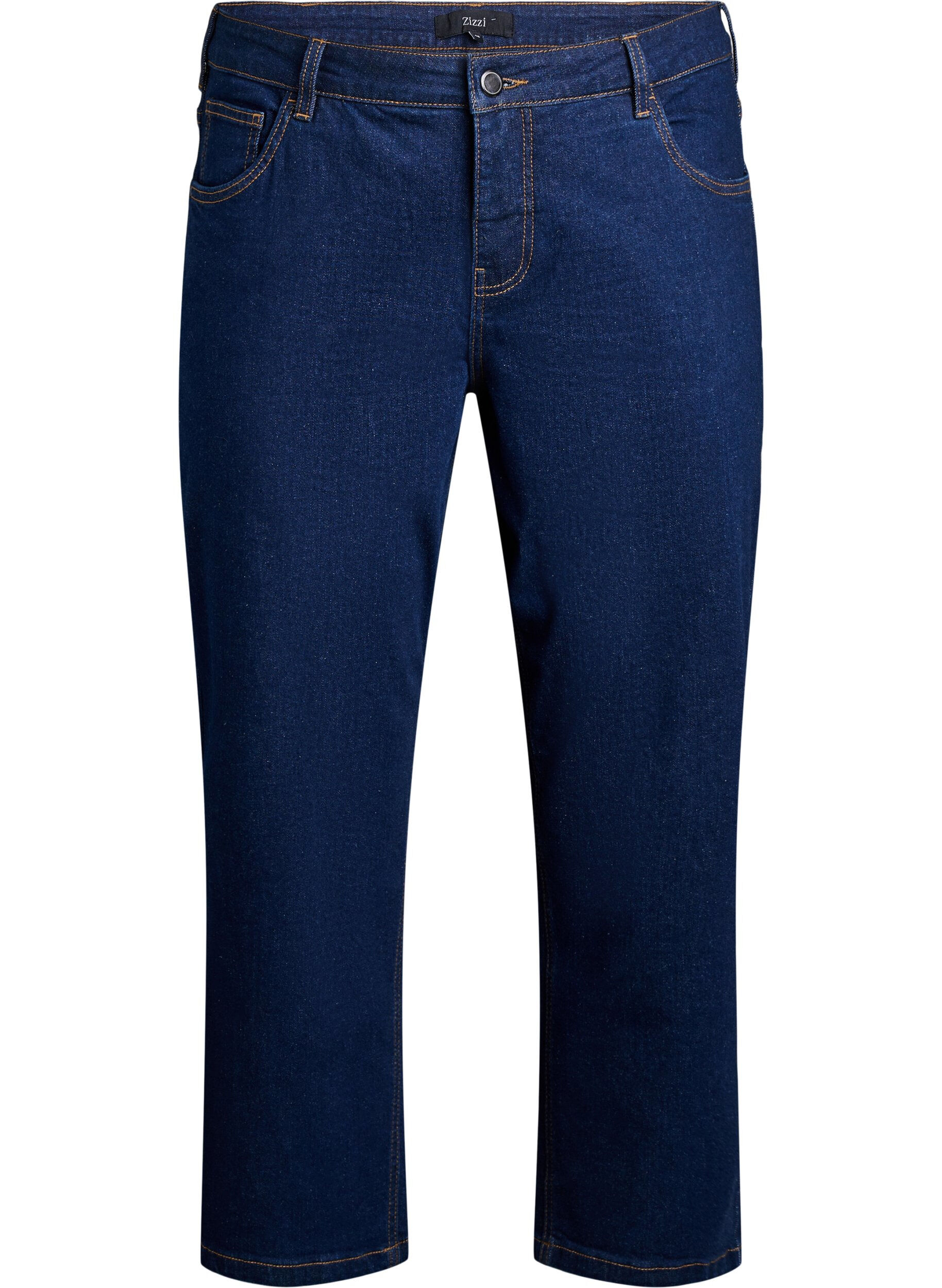 ZizzifashionCropped Vera jeans with a straight fit, Blue, Packshot image number 0