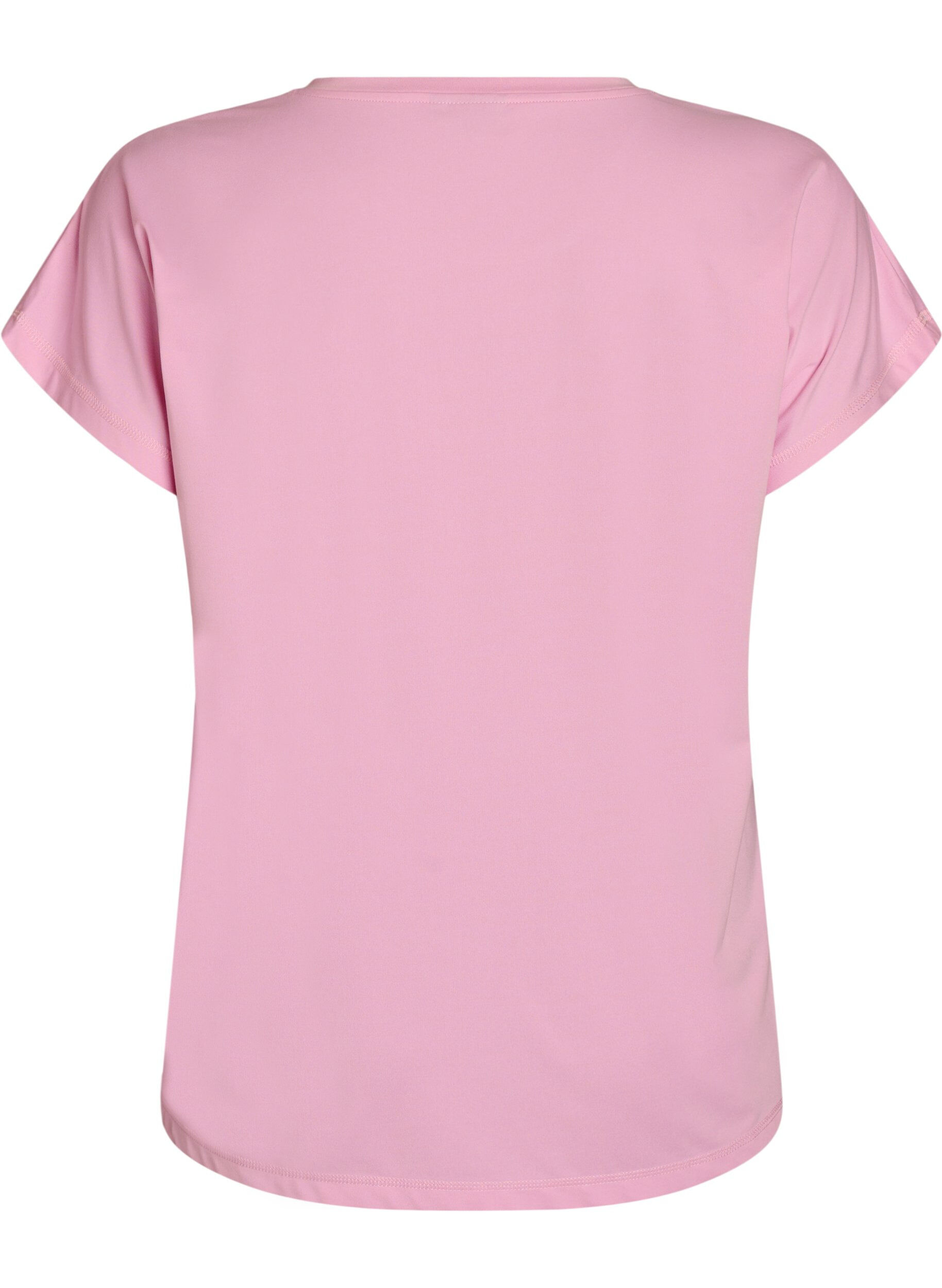 Zizzifashion Solid-coloured training T-shirt, Pink, Packshot image number 1