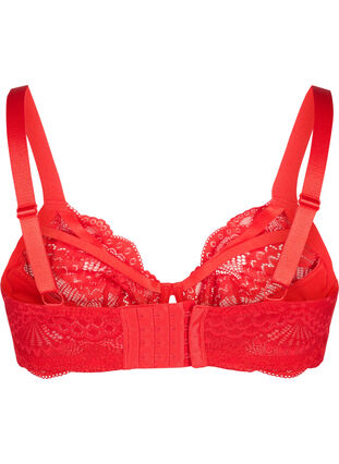 Lace bra with strings and underwire, Salsa, Packshot image number 1