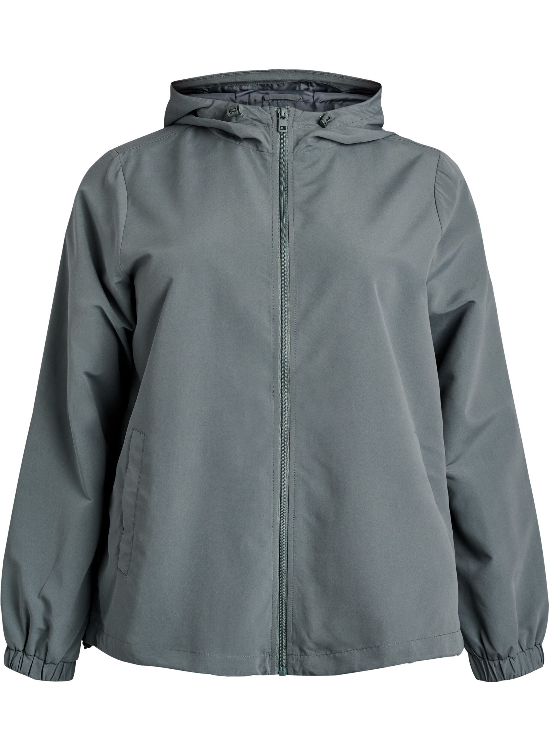 FLASH - Lightweight jacket with a hood and zipper